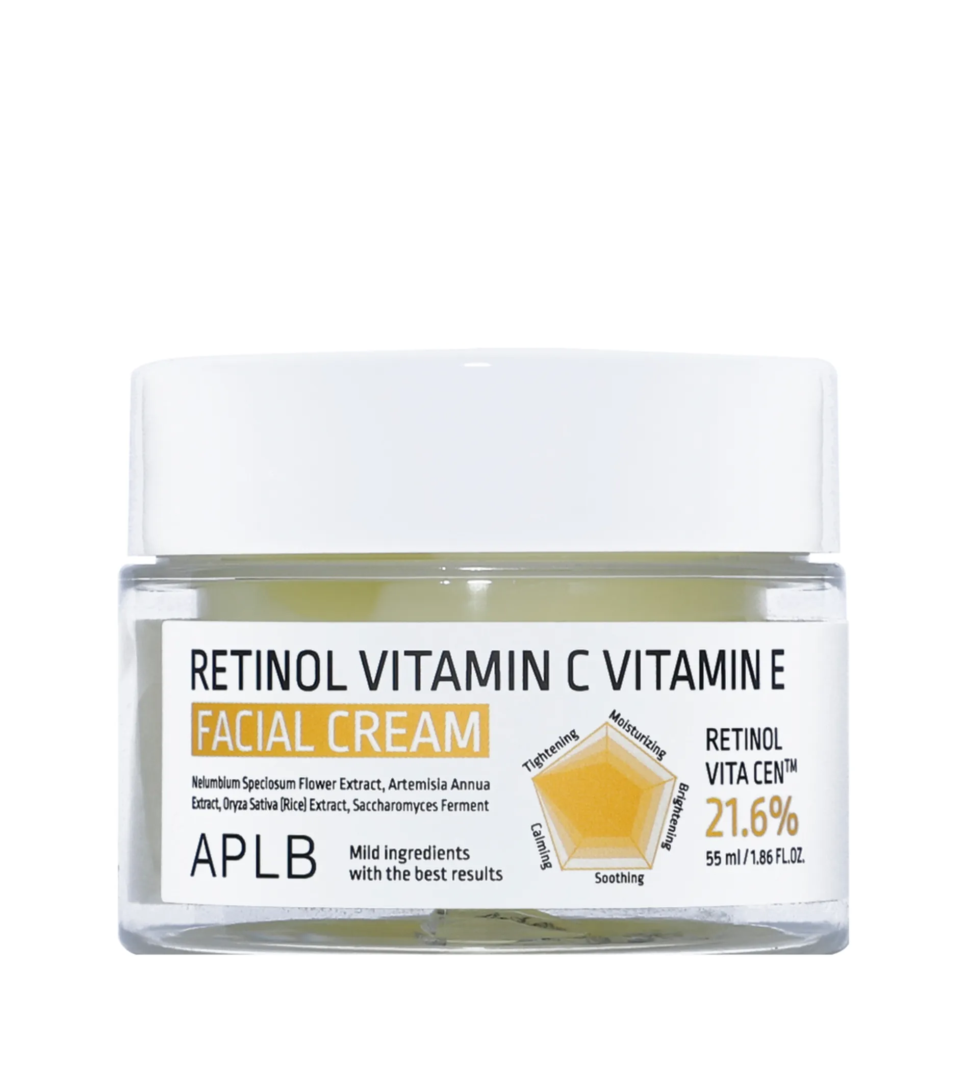 APLB Retinol Vitamin C Vitamin E 55ml dieninis kremas