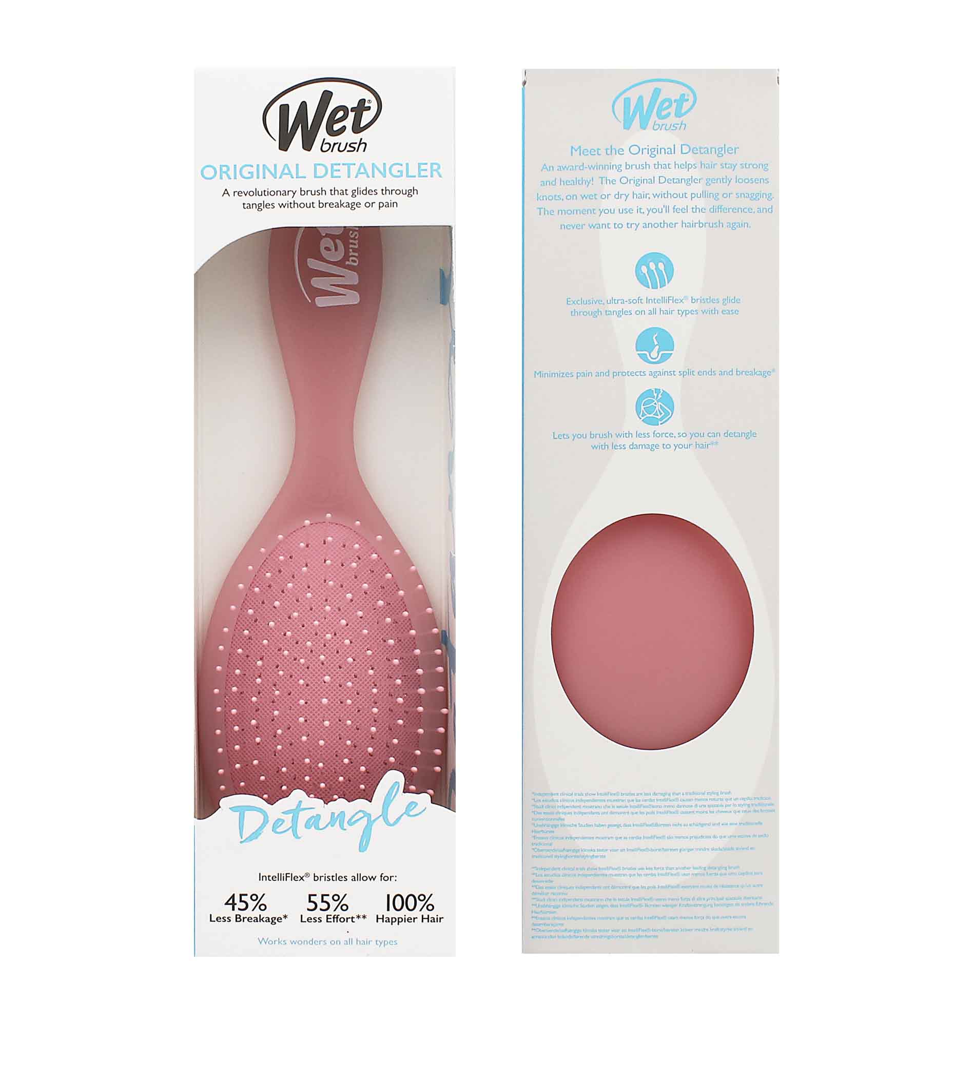 Wet Brush hairbrush Pink Drink Summer Quenchers Original Detangler Plaukų &scaron;epetys Plaukų &scaron;ukavimo įrankis Moterims