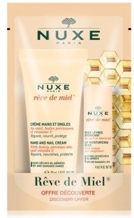 Nuxe Reve de Miel Hand And Nail Cream 34 Nuxe Reve de Miel Hand And Nail Cream gift set for women 34 Moterims Rinkinys