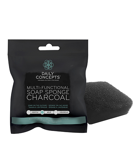Daily Concepts Charcoal Multi-Functional Soap Sponge