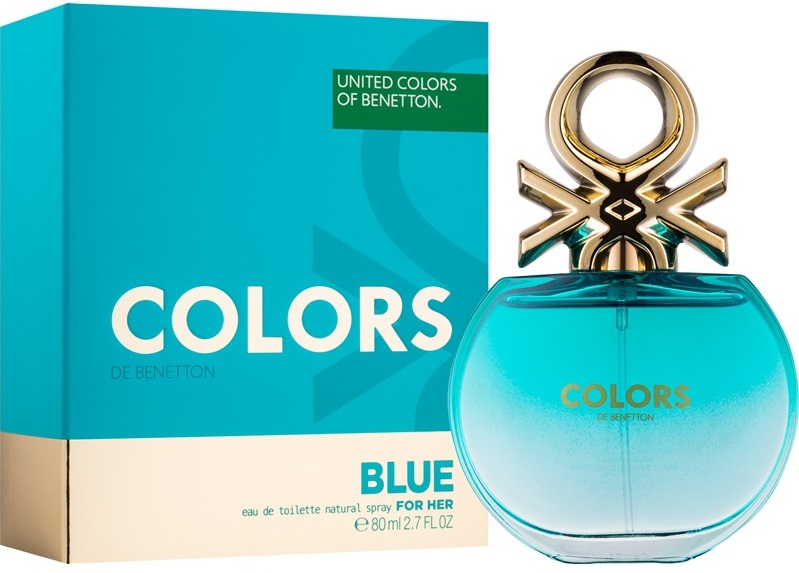 Benetton Colors de Benetton Blue 80ml Kvepalai Moterims EDT