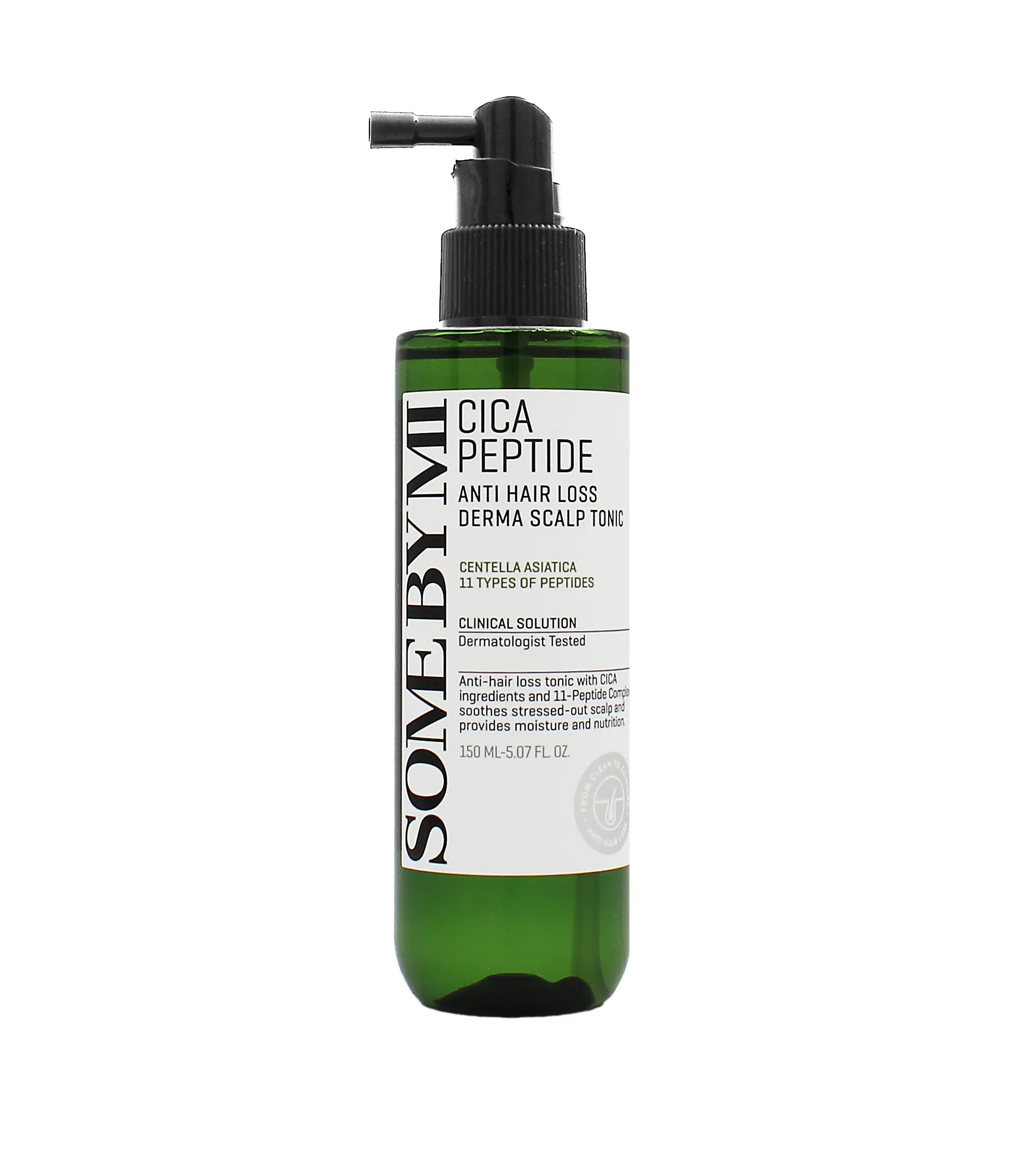 Some by mi Cica Peptide Anti Hair Loss Derma Scalp Tonic Nenuplaunama plaukų priežiūros priemonė Unisex