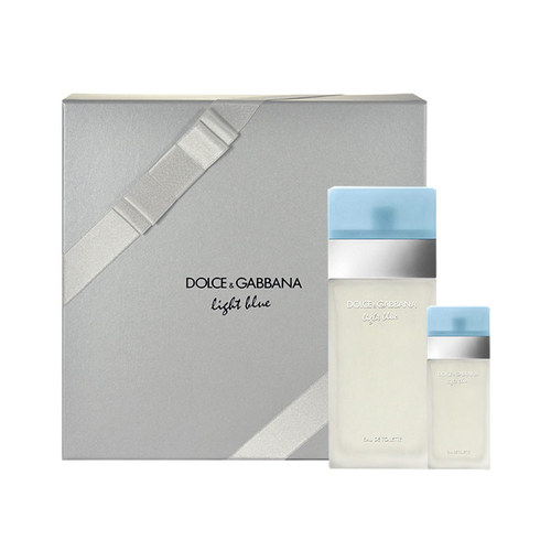 Dolce & Gabbana Light Blue 100ml Dolce & Gabbana Light Blue eau de toilette for women 100 ml gift set Kvepalai Moterims EDT Rinkinys