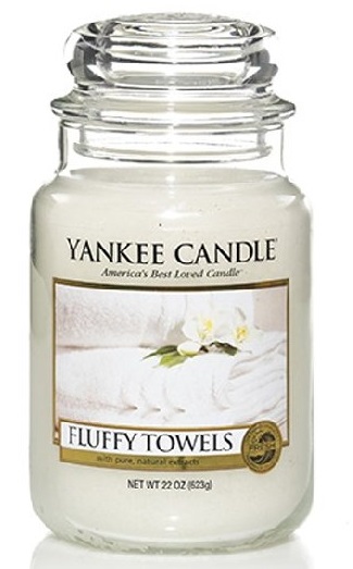 Yankee Candle Fluffy Towels 623g Kvepalai