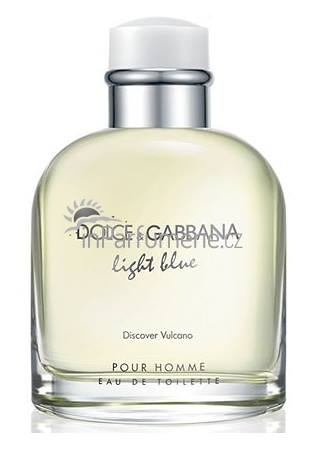 Dolce & Gabbana Light Blue Discover Vulcano Pour Homme 125ml Kvepalai Vyrams EDT Testeris