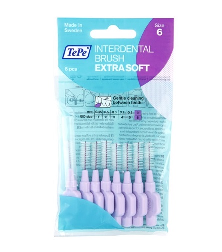 TePe Extra Soft 1,1mm8 tarpdančių siūlas