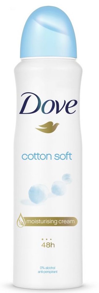 Dove Cotton Soft 150ml antipersperantas