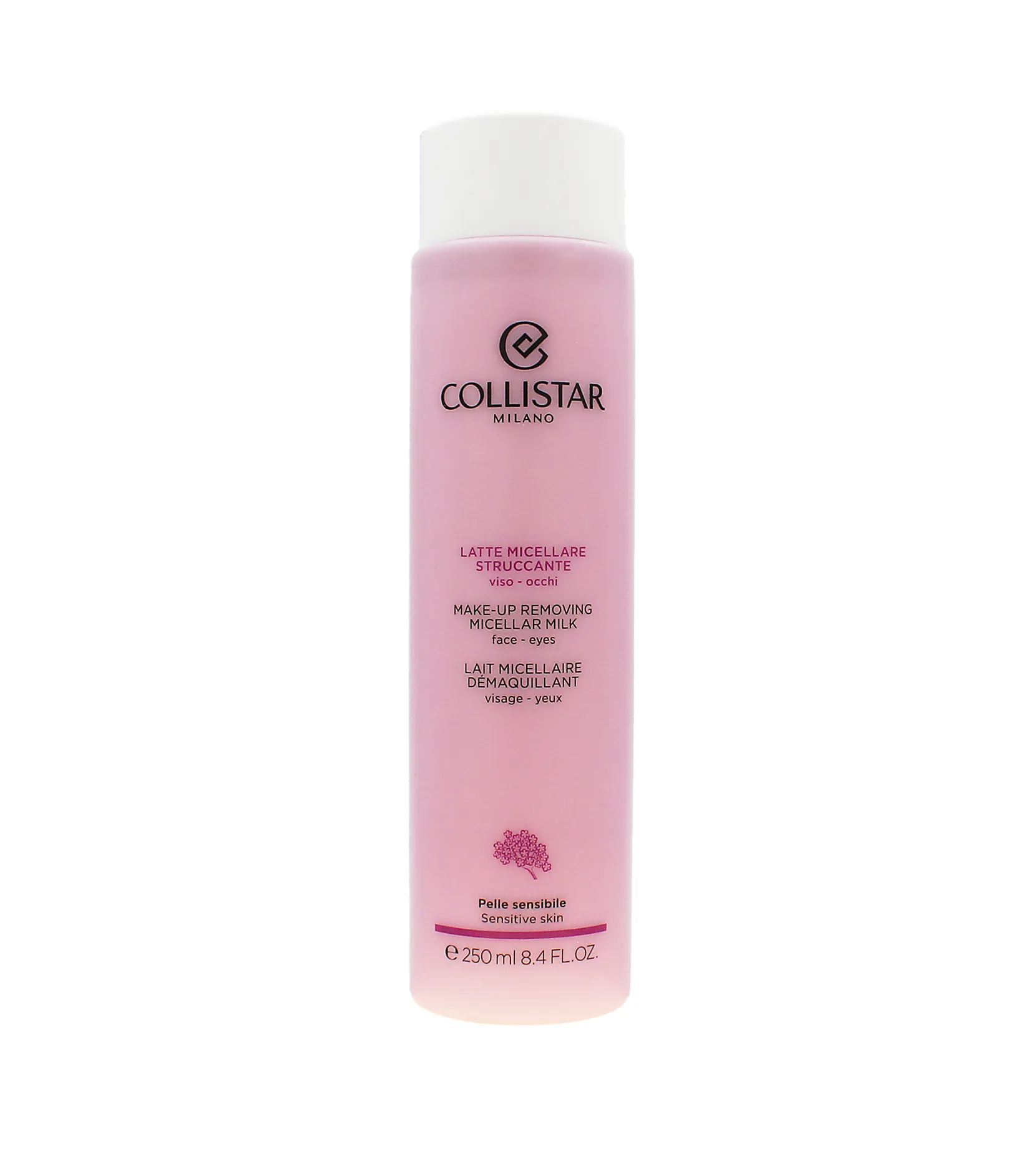 Collistar Make-Up Removing Micellar Milk veido pienelis 