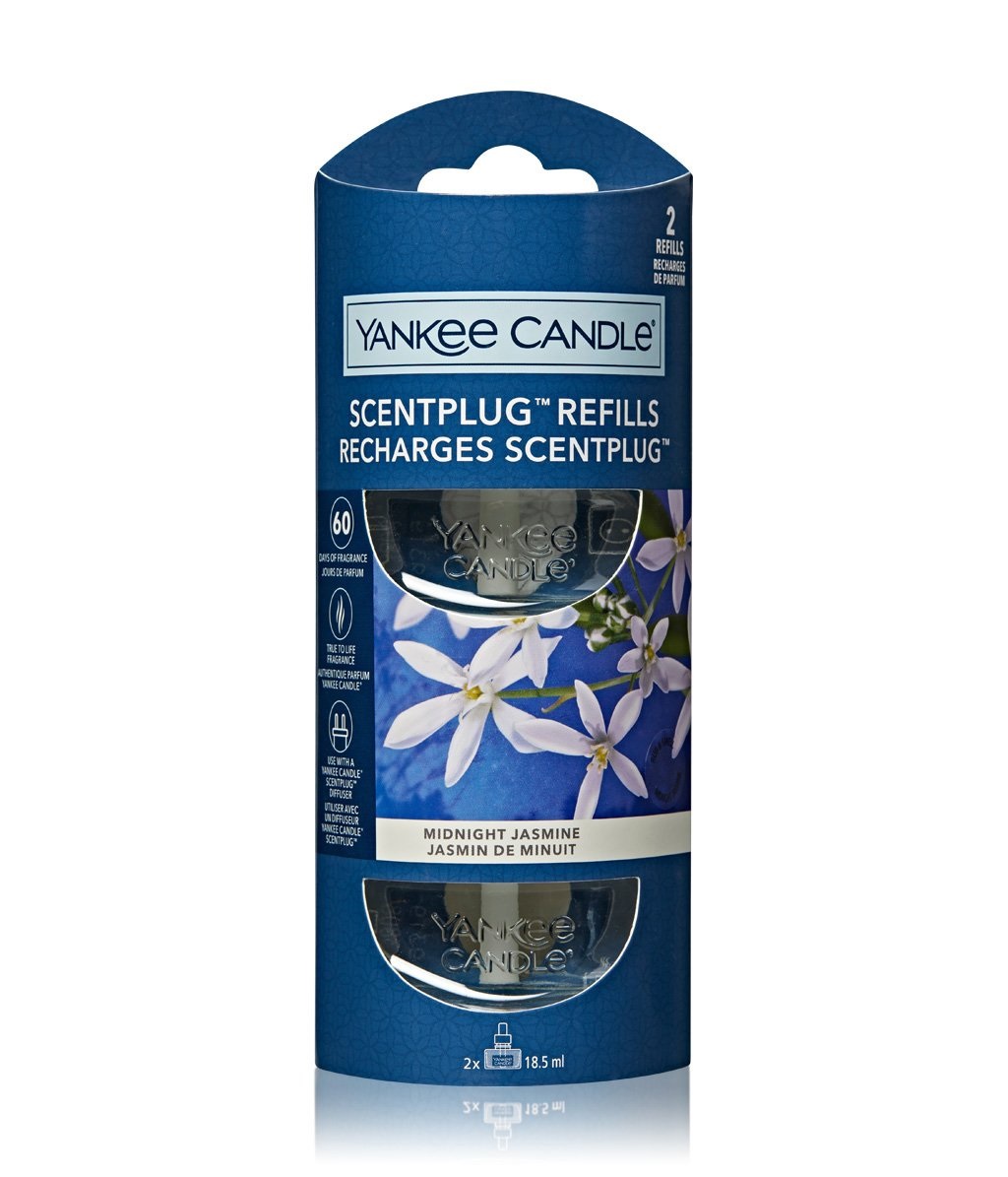Yankee Candle Replacement cartridge for Midnight Jasmine electric diffuser 2 x Kvapų difuzorius Unisex