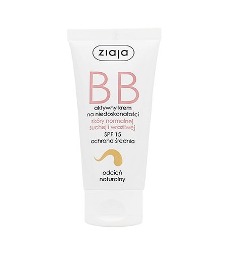 Ziaja BB Cream Normal, Dry & Sensitive Skin BB kremas