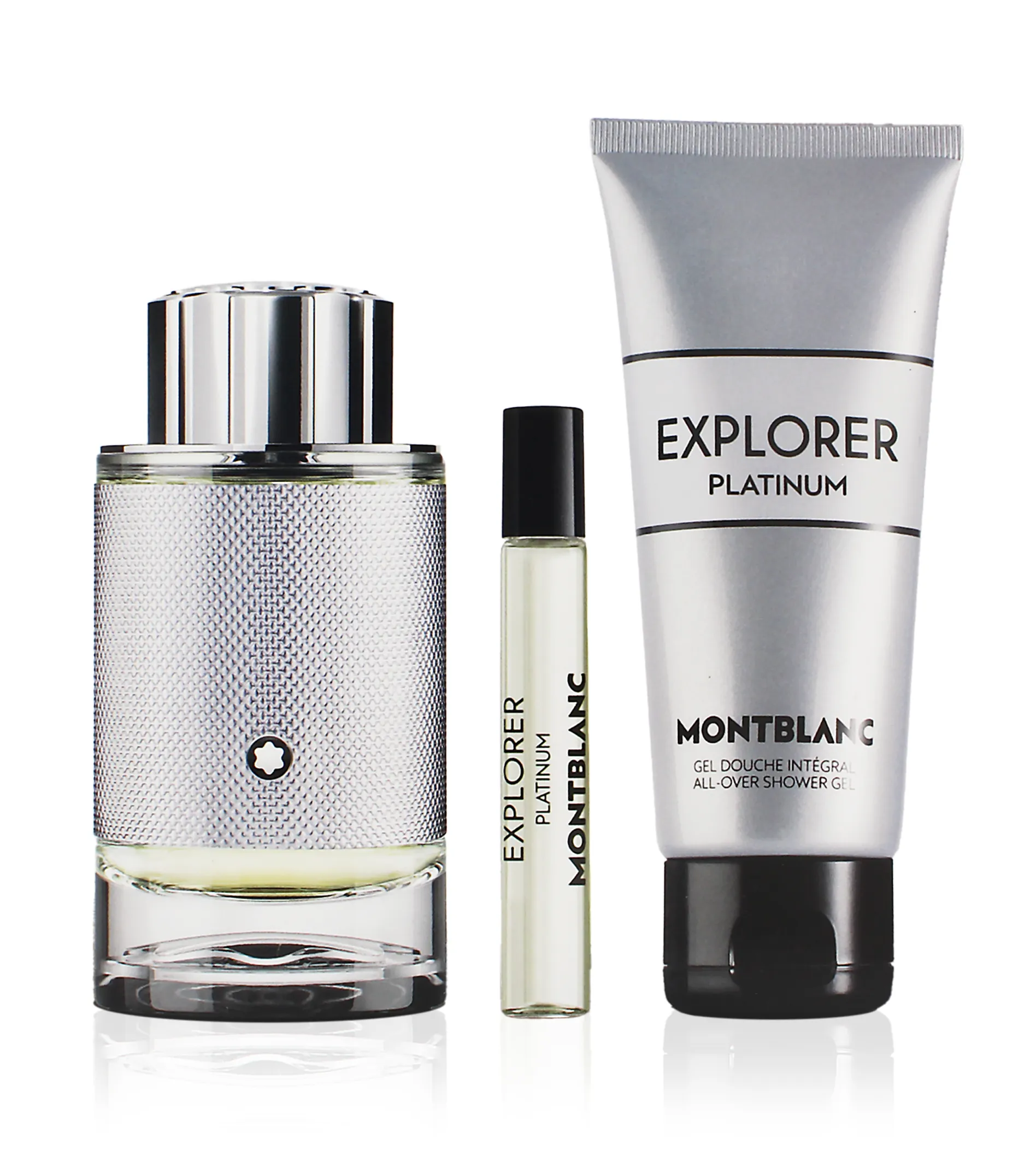 Montblanc Explorer Platinum Montblanc Explorer Platinum SET M (EDP 100ml + SG 100ml + Travel Spray 7,5ml) kvepalai Vyrams Rinkinys