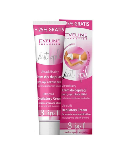 Eveline Cosmetics Ultra Mild Depilatory Cream priemonės depiliacijai