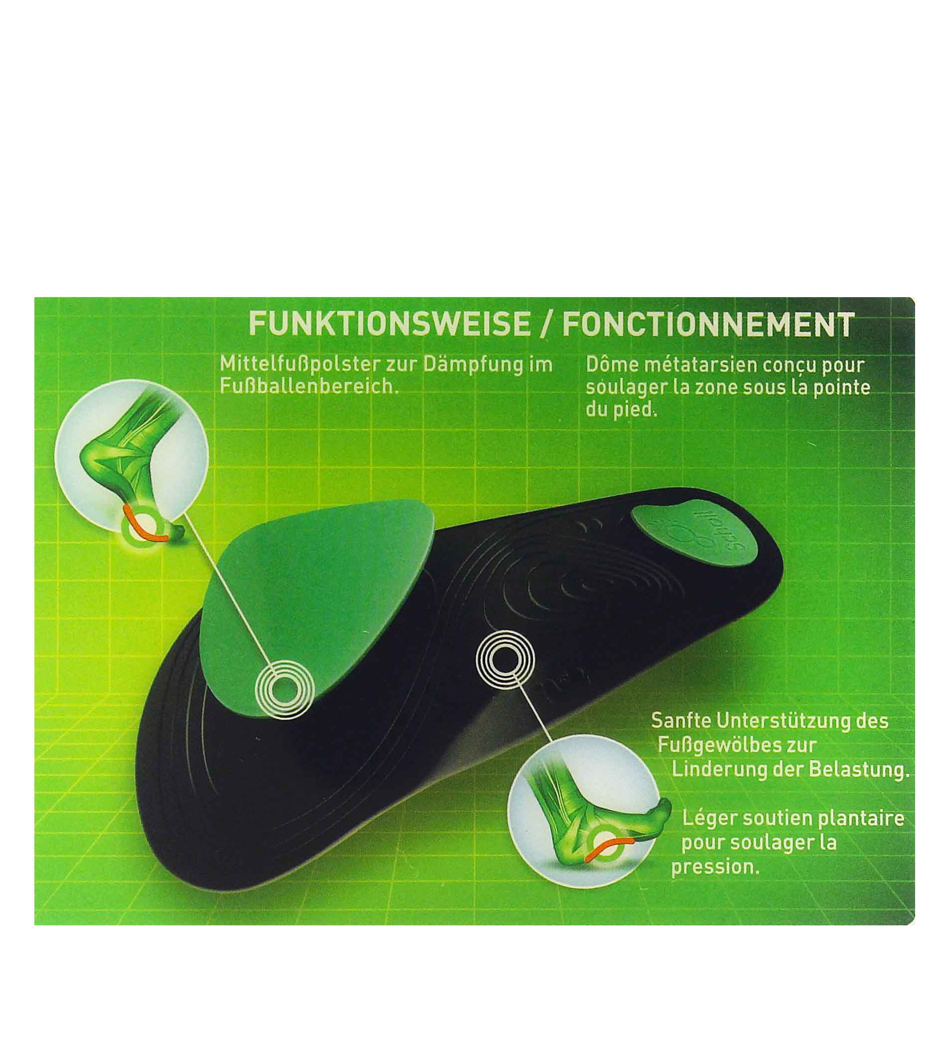 Scholl In-Balance Arch Pain Relief Insole Medium 1ks Pedikiūrui