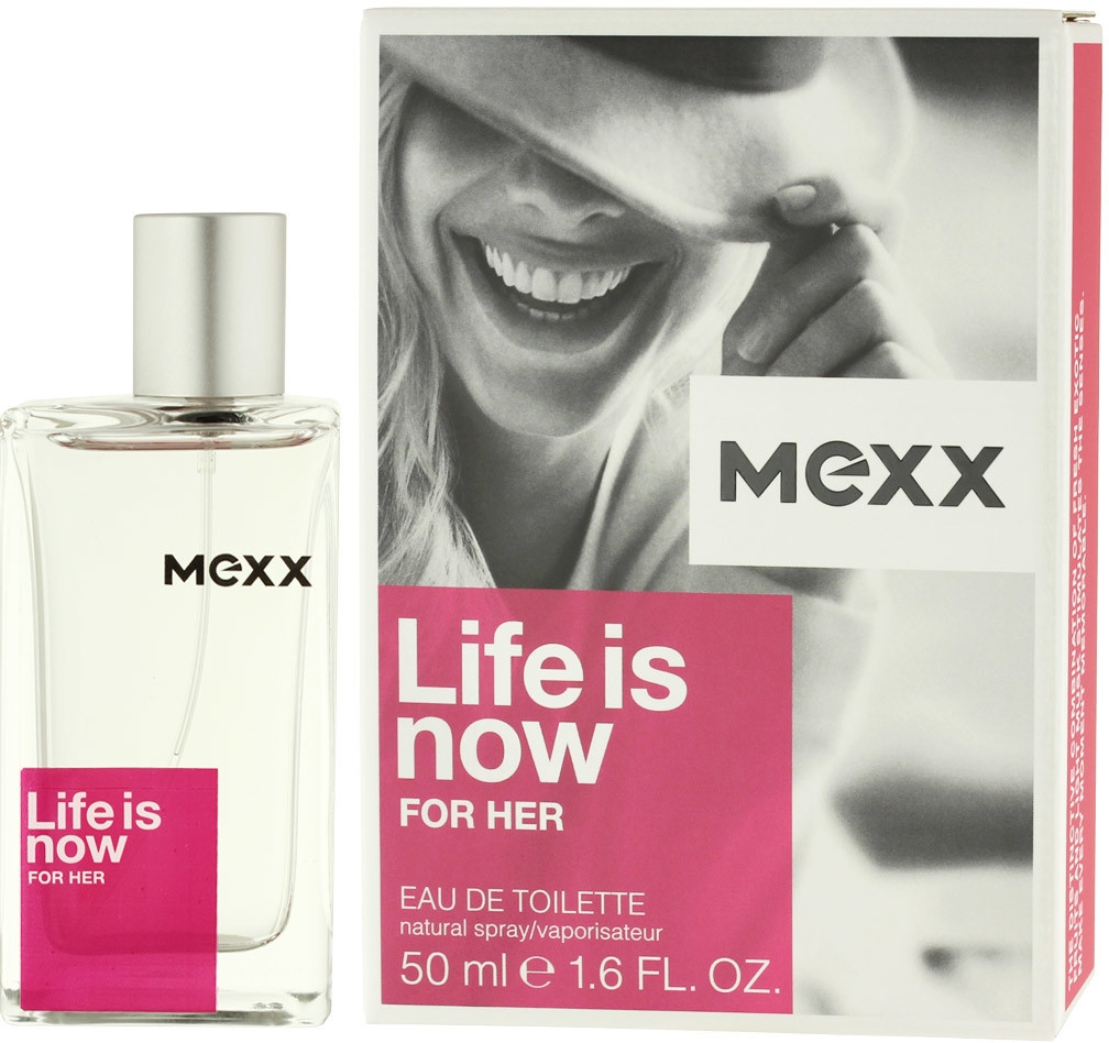 Mexx Life Is Now For Her 50ml Kvepalai Moterims EDT
