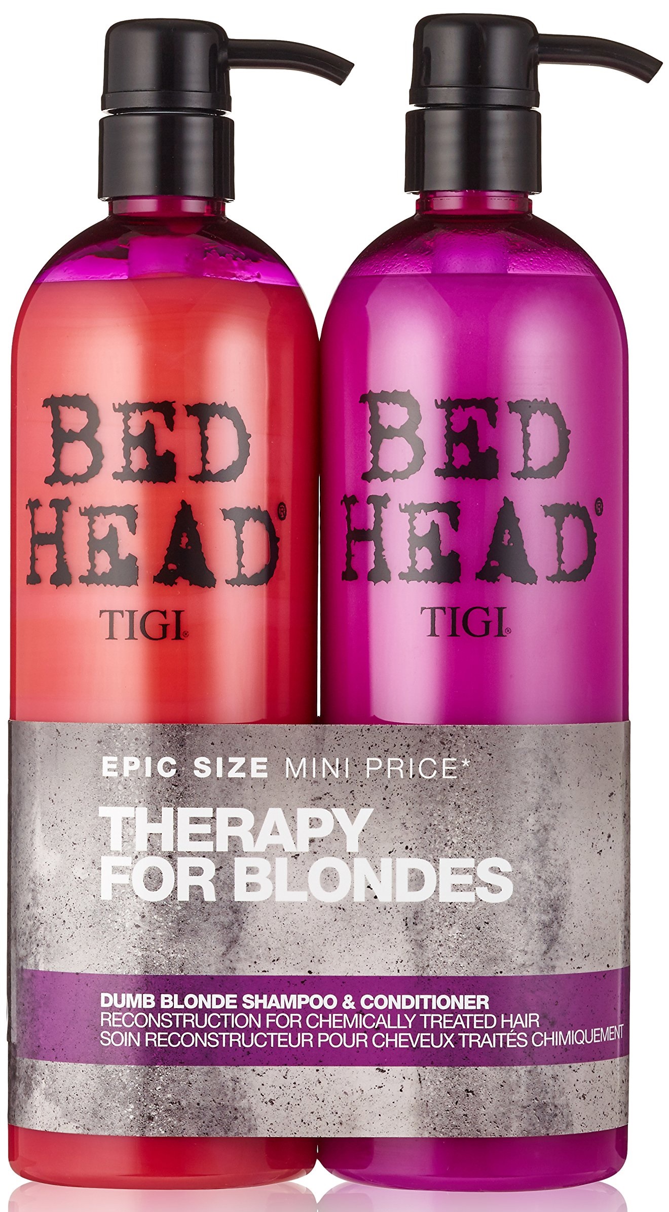 Tigi Bed Head Dumb Blonde 750 Tigi Bed Head Dumb Blonde gift set for women 750 gift set Moterims Rinkinys