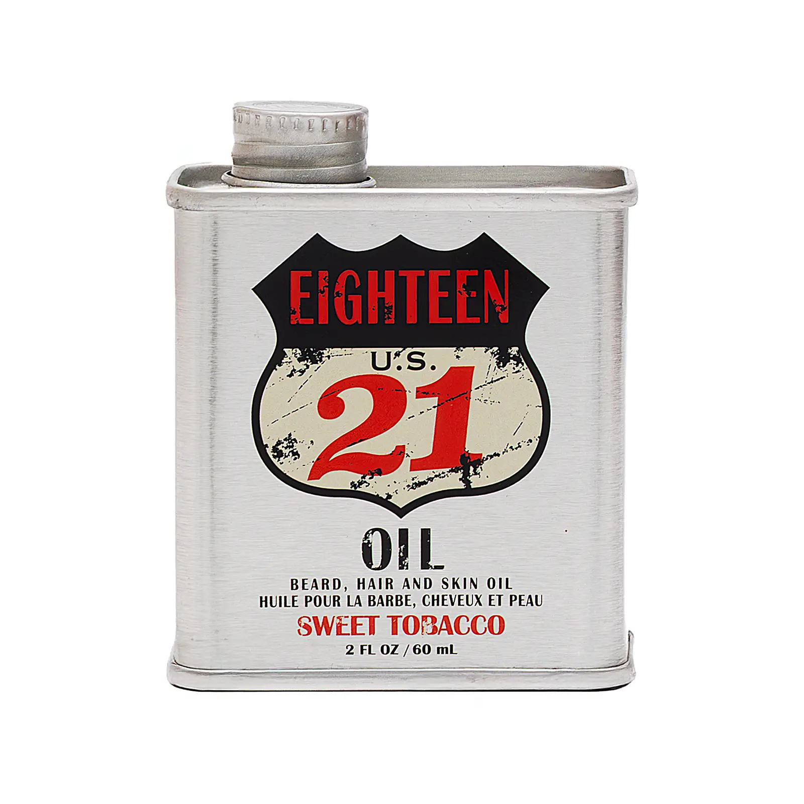 18.21 Man Made Beard, Hair & Skin Oil Sweet Tobacco 60ml