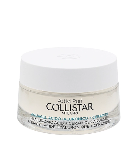 Collistar Pure Actives Hyaluronic Acid + Ceramides Aquagel Veido gelis Valomasis veido gelis Moterims