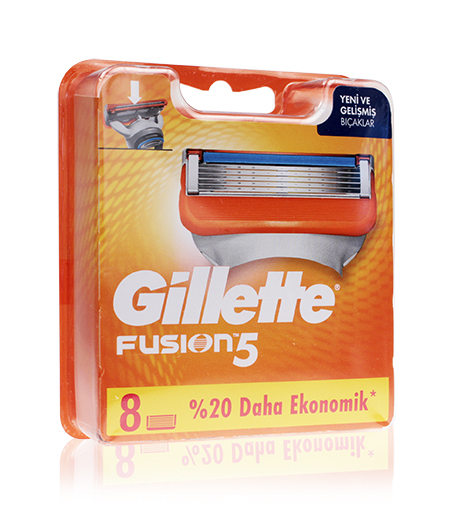 Gillette Fusion 8ks skutimosi gelis