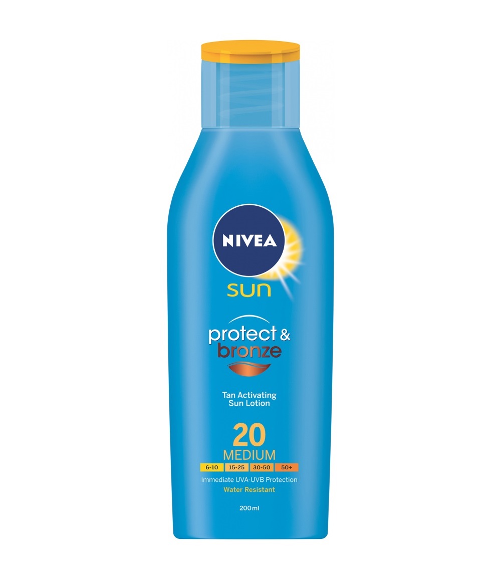 Nivea Sun Protect & Bronze įdegio losjonas