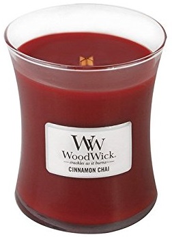 WoodWick Cinnamon Chai kvepianti žvakė