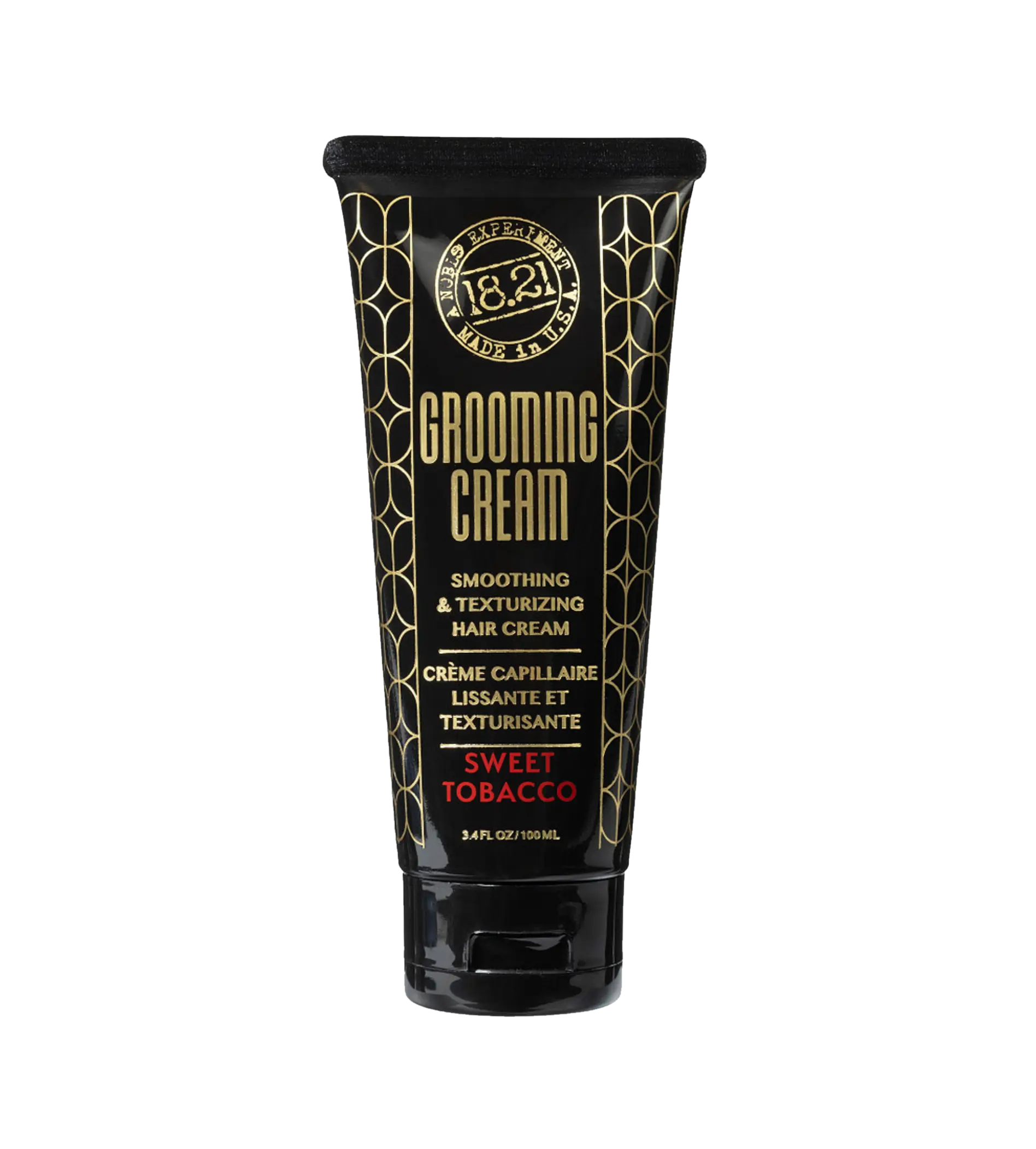 18.21 Man Made Grooming Cream Sweet Tobacco 100ml plaukų kremas