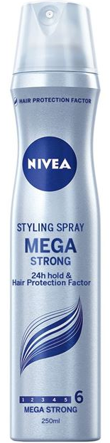 Nivea Mega Strong Styling Spray 250ml plaukų lakas