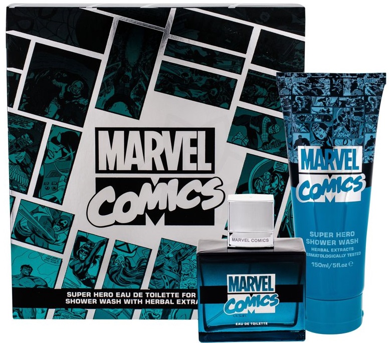 Marvel Comics Hero 75ml Marvel Comics Hero eau de toilette K 75 ml gift set Kvepalai Vaikams EDT Rinkinys