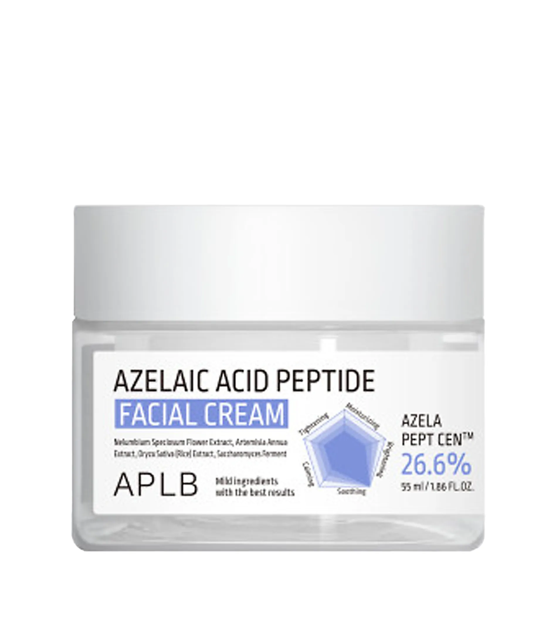 Aplb zklidňuj&iacute;c&iacute; pleťov&yacute; kr&eacute;m 55 ml Azelaic Acid Peptide Facial Cream Dieninis veido kremas
