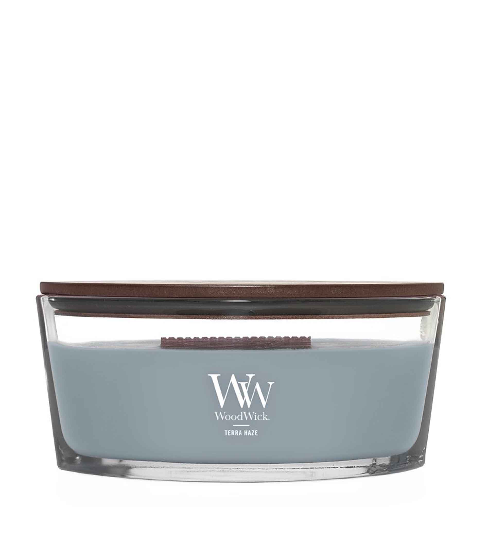 WoodWick Terra Haze kvepianti žvakė