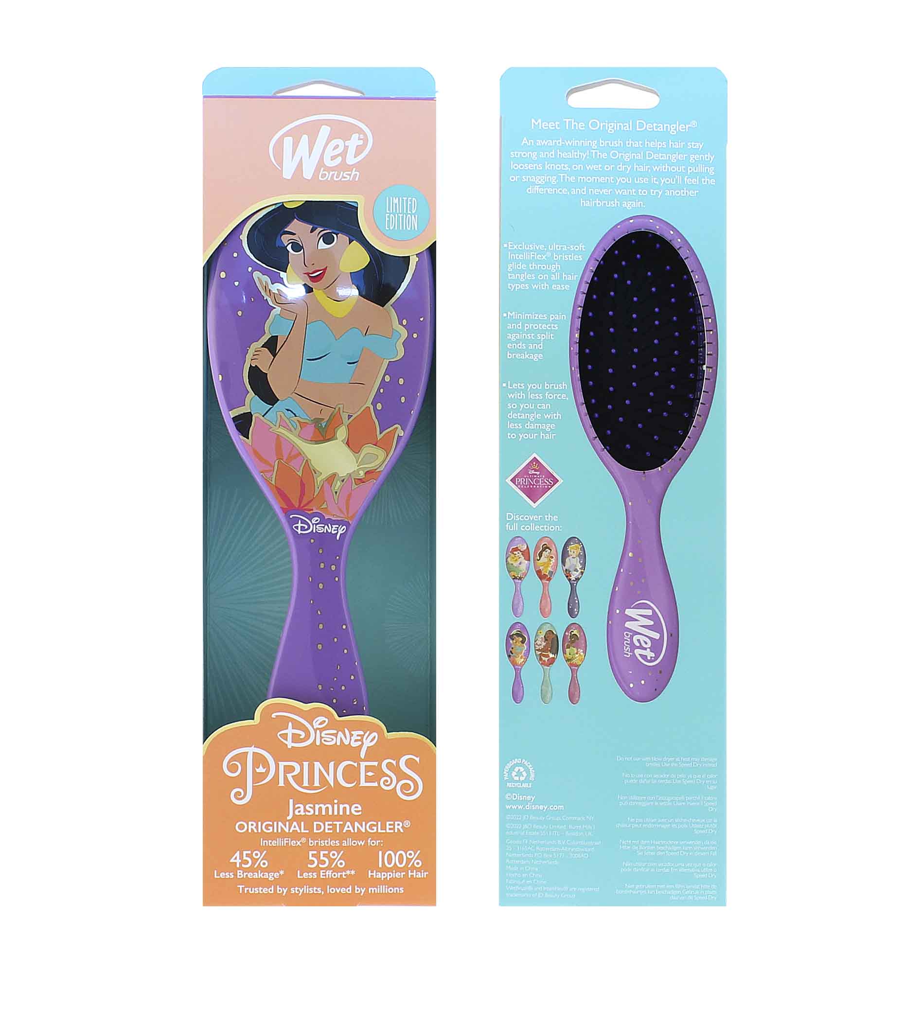 Wet Brush Original Detangler Disney Princess plaukų &scaron;epetys