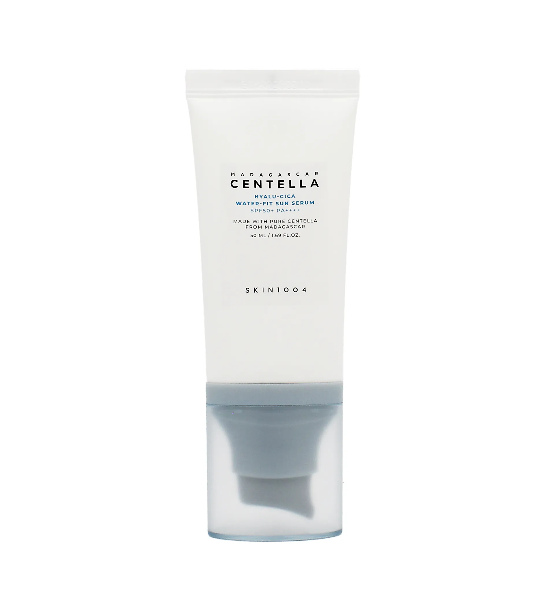SKIN1004 Madagascar Centella Hyalu-Cica Water-Fit Sun Serum SPF50+ PA++++ 50ml įdegio losjonas