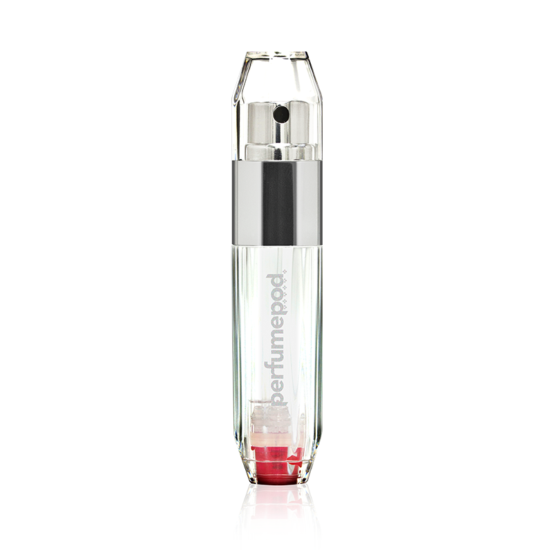 Travalo Pod Crystal - plniteln&yacute; flakon 5 ml (stř&iacute;brn&yacute;) 5&nbsp;ml Kvepalai Unisex