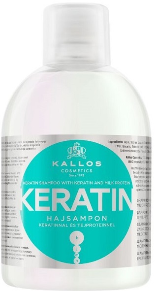 Kallos Keratin 1000ml šampūnas
