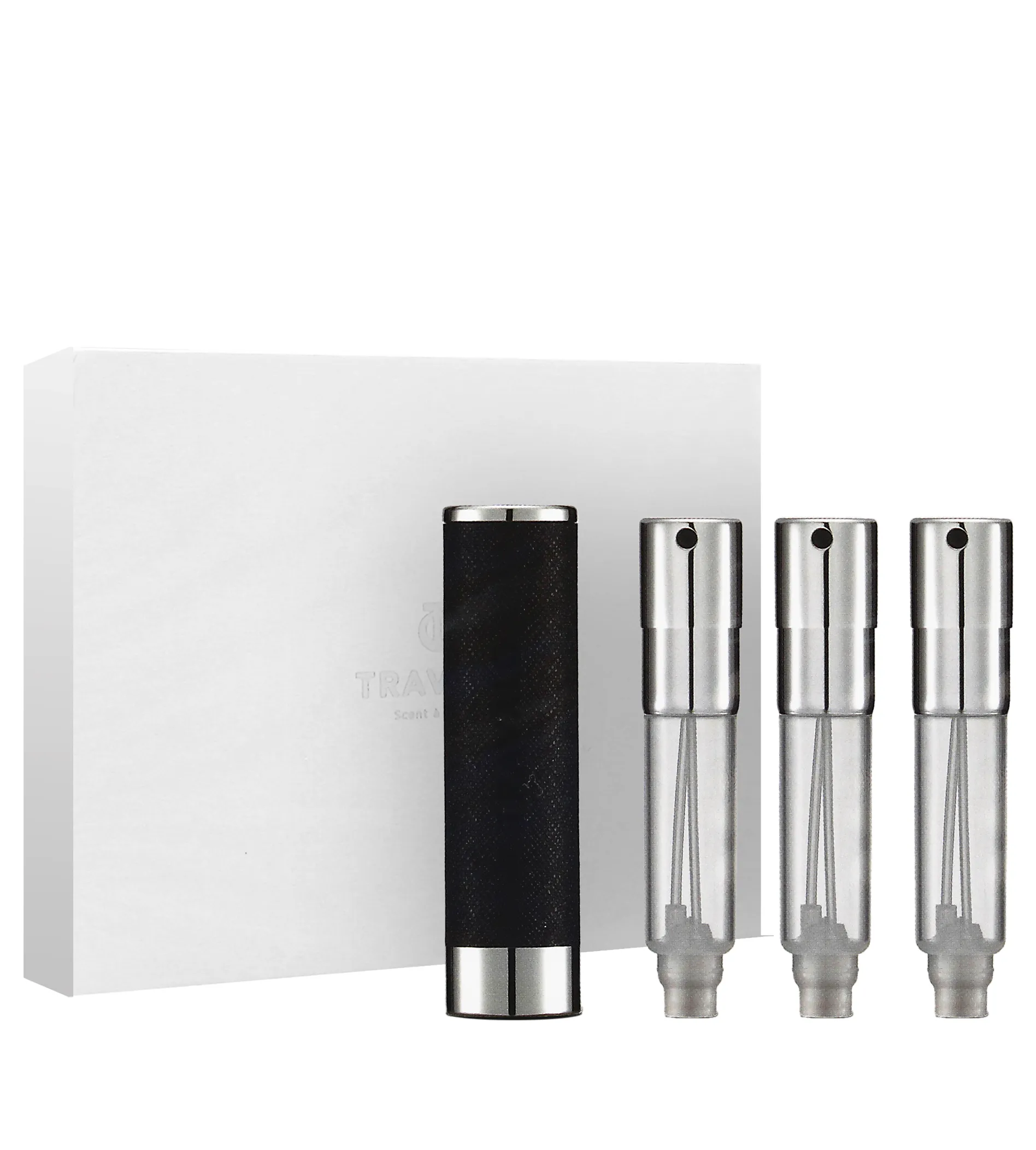 Travalo Walzer - plnitelný flakon 3 x 5 ml (černý) 5ml Kvepalai Unisex Travalo Walzer - plnitelný flakon 3 x 5 ml (černý) 5ml Kvepalai Unisex