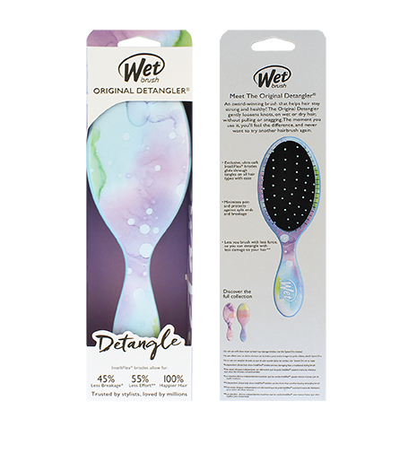 Wet Brush Original Detangler Colorwash plaukų &scaron;epetys