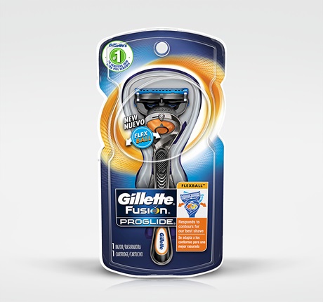 Gillette Fusion Proglide Flexball skustuvas