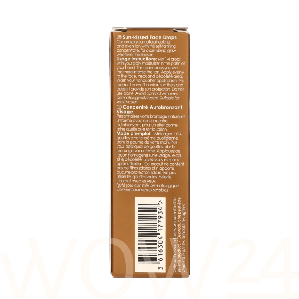 Lancaster Lancaster Self Tan Sun-Kissed Face Drops 15 ml savaiminio įdegio kremas