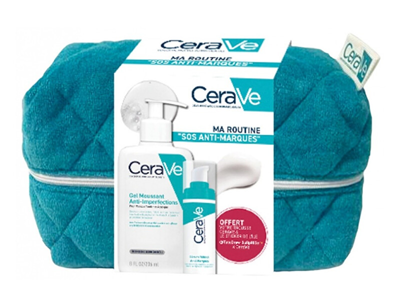 CeraVe Sos Anti-Marques Gift Set makiažo valiklis