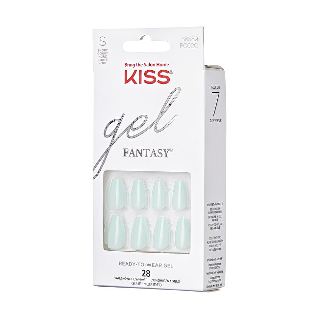 Kiss Gel nails Gel Fantasy Nails Cosmopolitan 28 pcs priemonė nagams