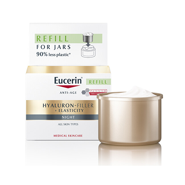 Eucerin Elasticity+Filler (Night Cream Refill) 50 ml 50ml Moterims