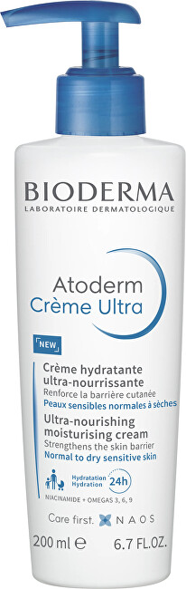 BIODERMA Hydrating and nourishing cream Atoderm (Ultra Cream) 200 ml 200ml Unisex