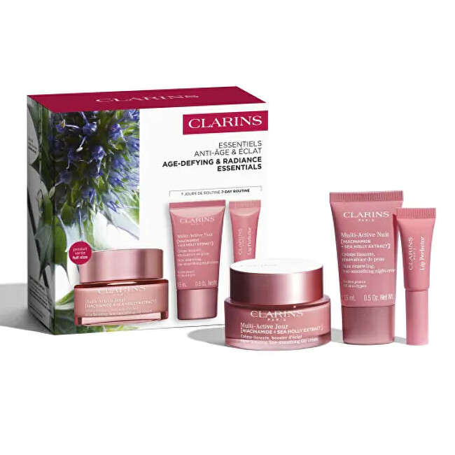 Clarins Age-Defying & Radiance Essentials Gift Set Drėkinamasis veido kremas Moterims