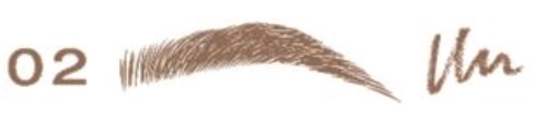 RefectoCil Waterproof eyebrow pencil Full Brow Liner 02 medium brown antakių pie&scaron;tukas