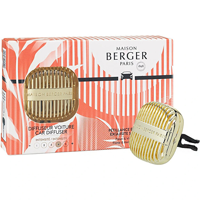 Maison Berger Paris Gift set Cannelo car diffuser + Exqusite Sparkle refill Unisex