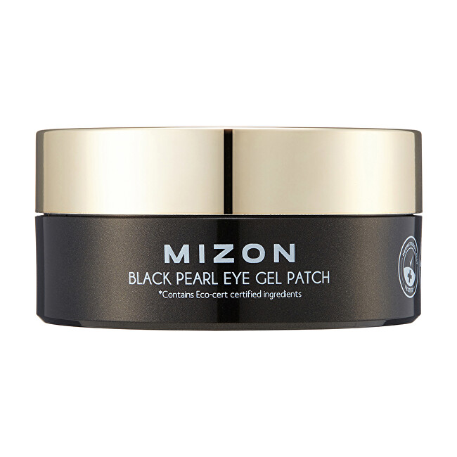 Mizon Premium eye hydrogel mask with black pearl and diamond for wrinkles and dark circles Black Pearl (Ey