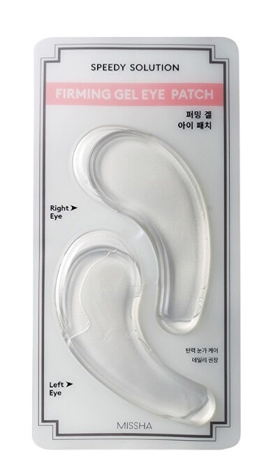 Missha Firming eye mask Speedy Solution (Firming Gel Eye Patch) 2 pcs Moterims