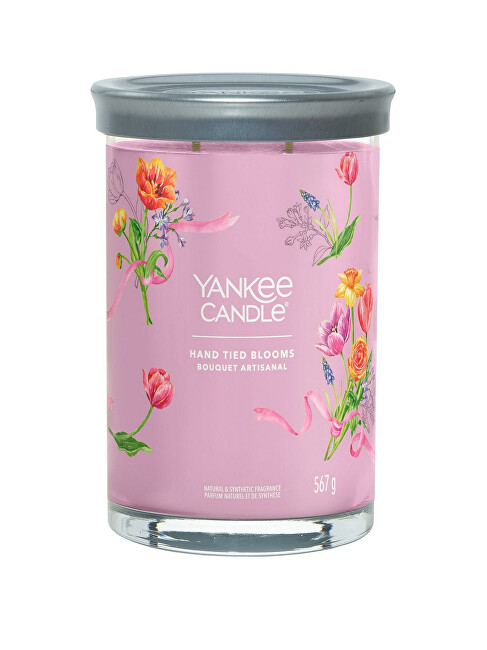 Yankee Candle Aromatic candle Signature tumbler large Hand Tied Blooms 567 g Unisex