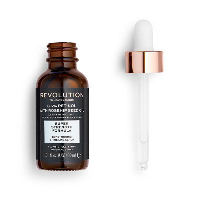 Revolution Skincare Skin serum 0.5% Retinol Extra Skincare (Conditioning & Fine Line Serum) 30 ml 30ml vietinės priežiūros priemonė