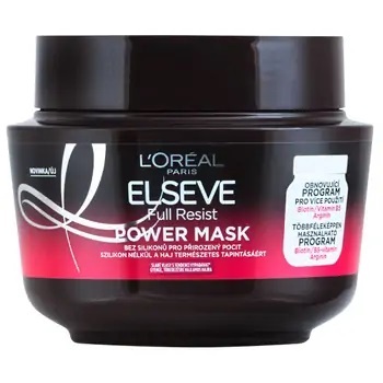 L&acute;Or&eacute;al Paris Nourishing hair mask Elseve Full Resist (Power Mask) 300 ml 300ml Moterims