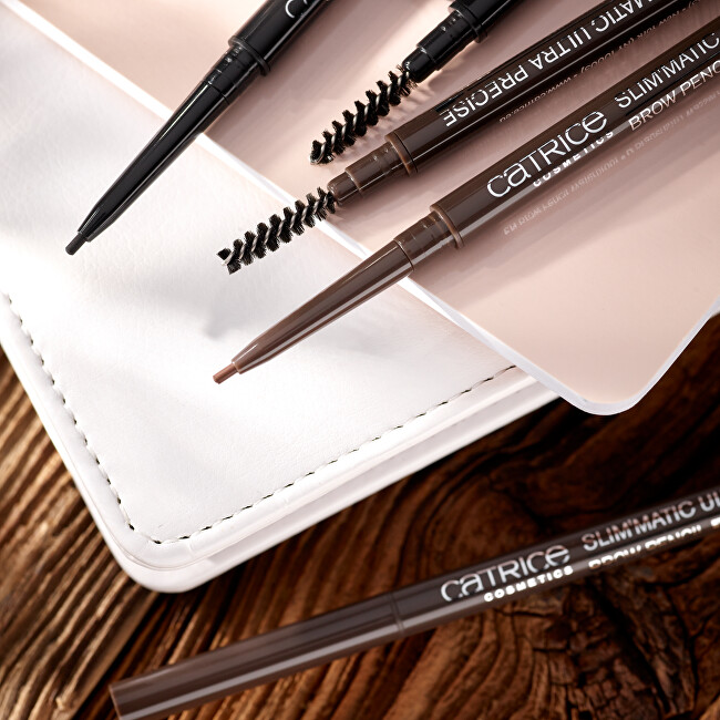Catrice Slim`Matic Waterproof Eyebrow Pencil (Ultra Precise Brow Pencil Waterproof) 0.05 g 015 Ash Blonde antakių pie&scaron;tukas